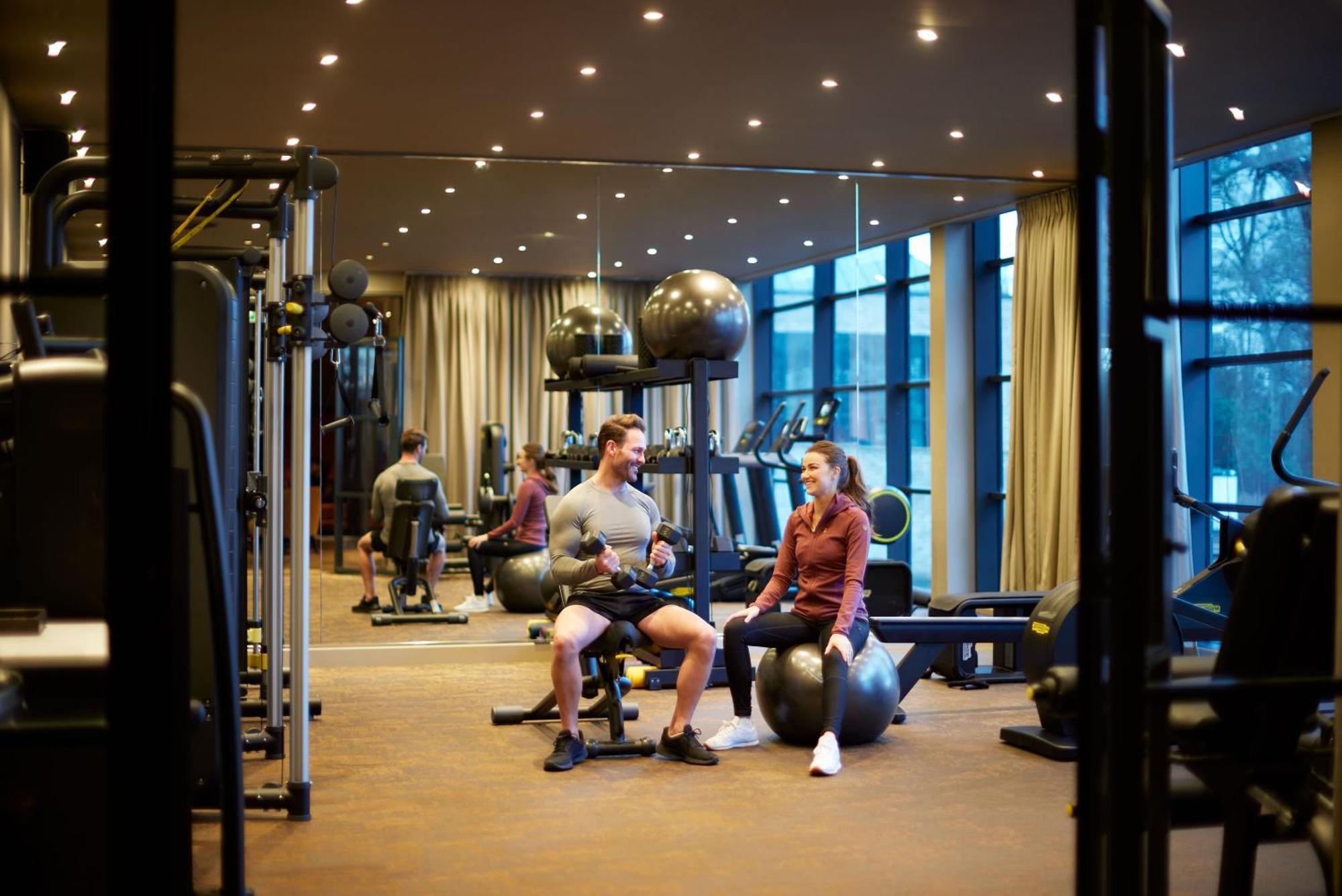 Schloss Roxburghe, Part Of Destination By Hyatt מראה חיצוני תמונה The gym at the hotel